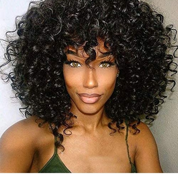 Black Curly Beauty Full Wig